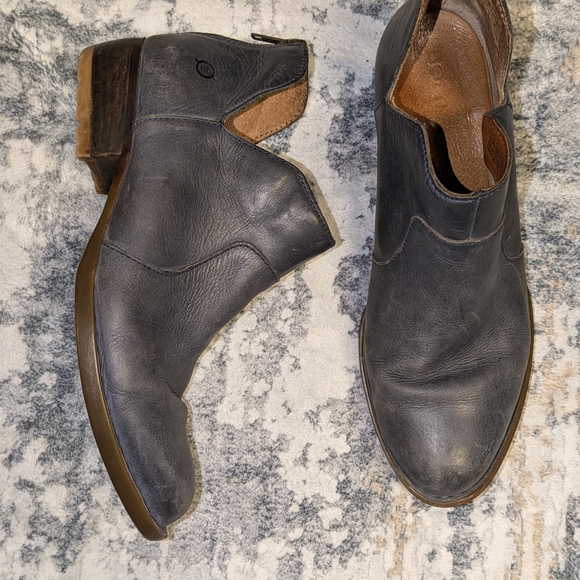 Born Blue Ankle Boots - Picture 3 of 4
